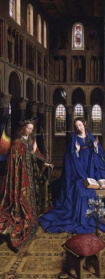 Jan Van Eyck Annunciation, National Gallery of Art. China oil painting art